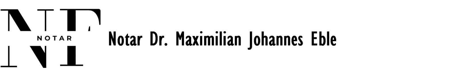 Notar Maximilian Johannes Eble in Aachen