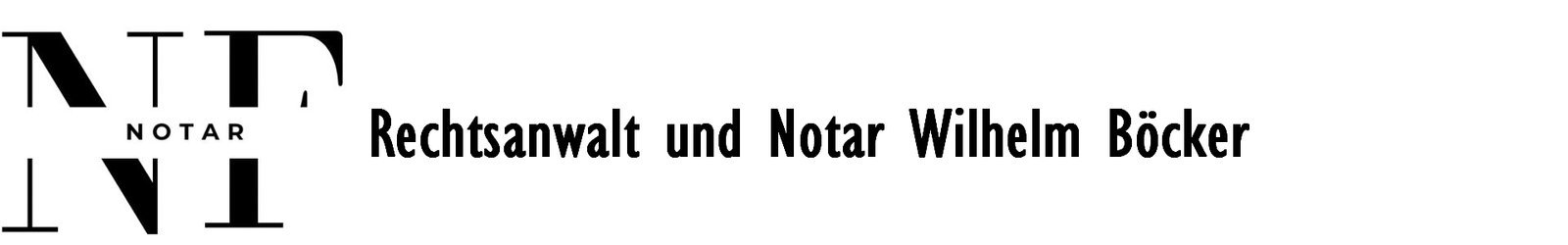 Notar Wilhelm Böcker in Ahaus